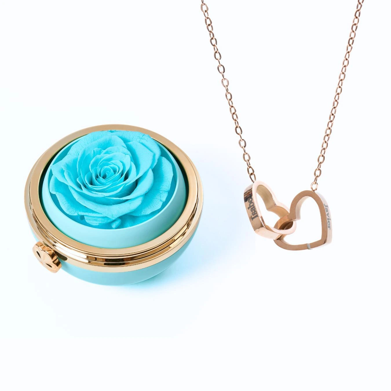 Eternal Passion & Personalized Necklace
