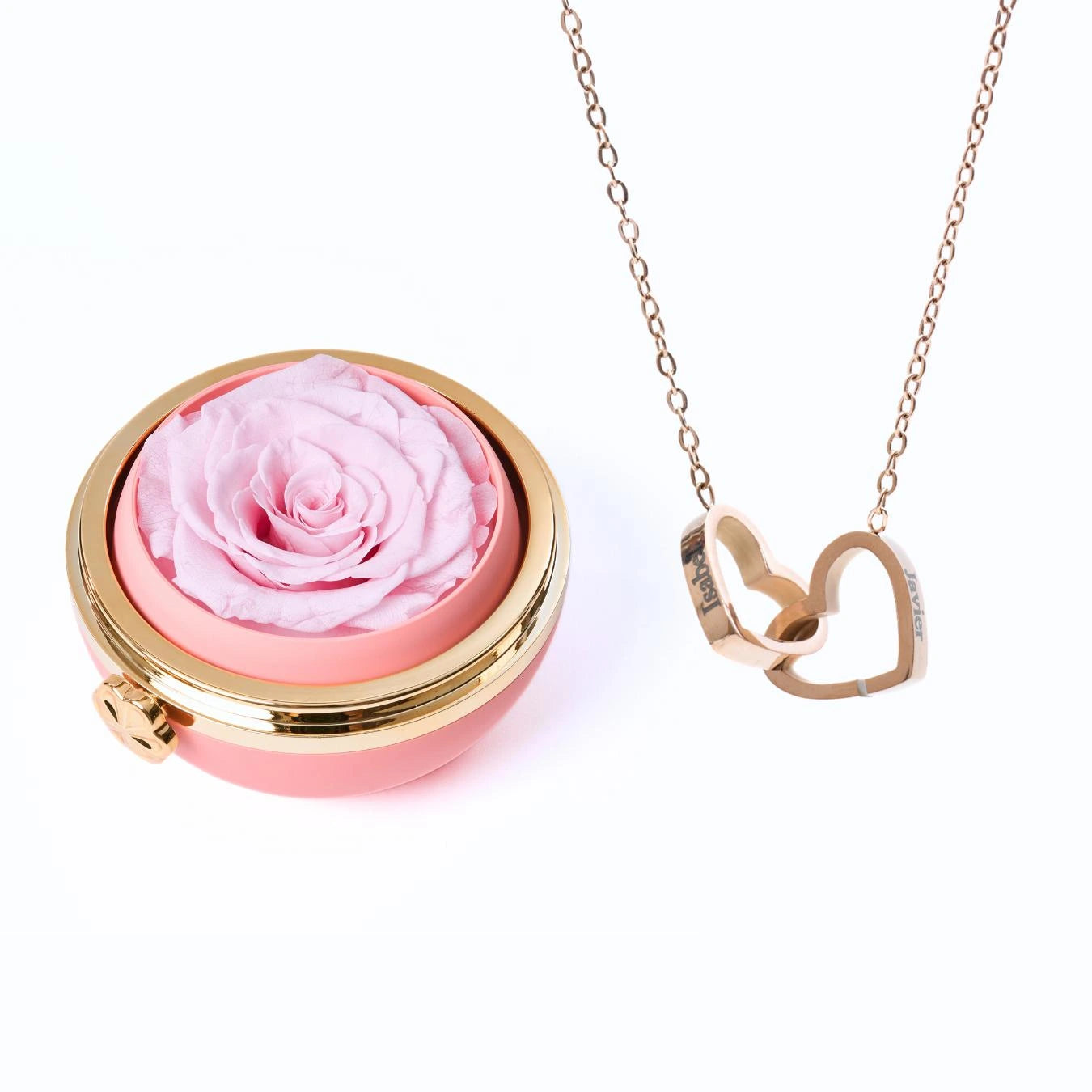 Eternal Passion & Personalized Necklace