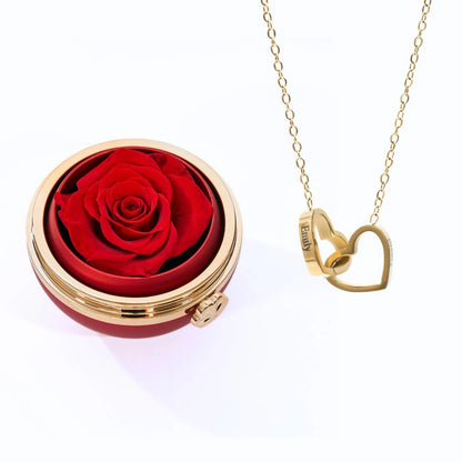 Eternal Passion & Personalized Necklace
