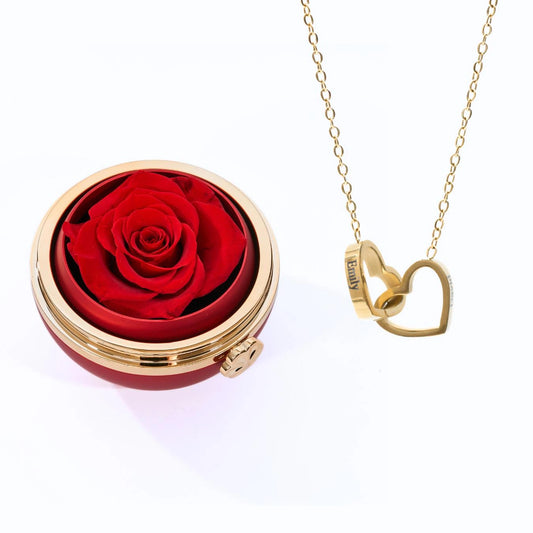 Eternal Passion & Personalized Necklace