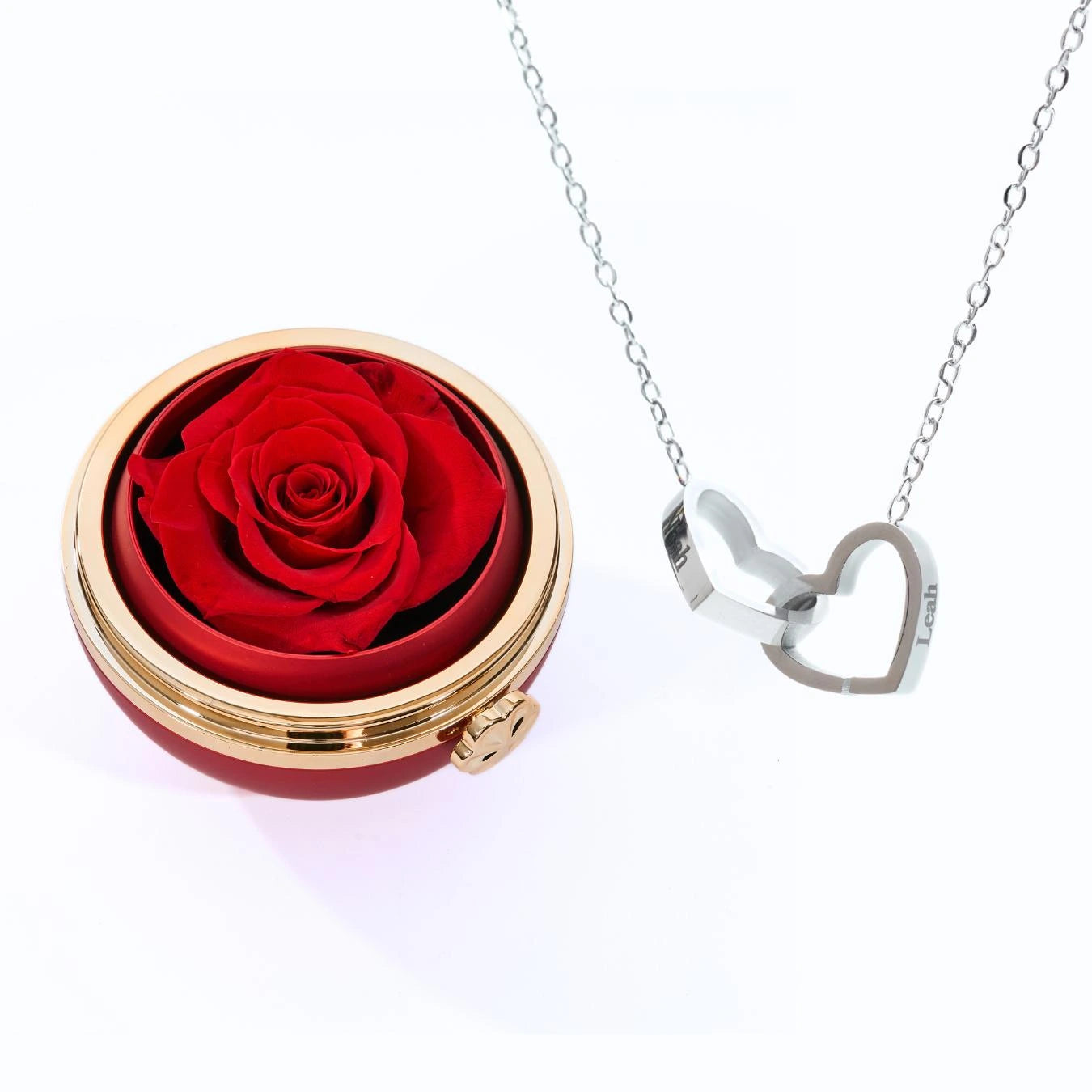 Eternal Passion & Personalized Necklace
