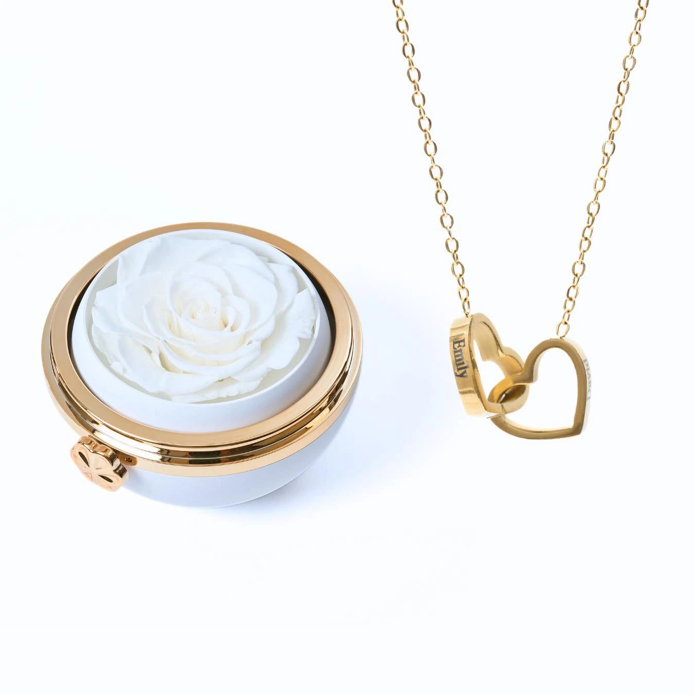 Eternal Passion & Personalized Necklace