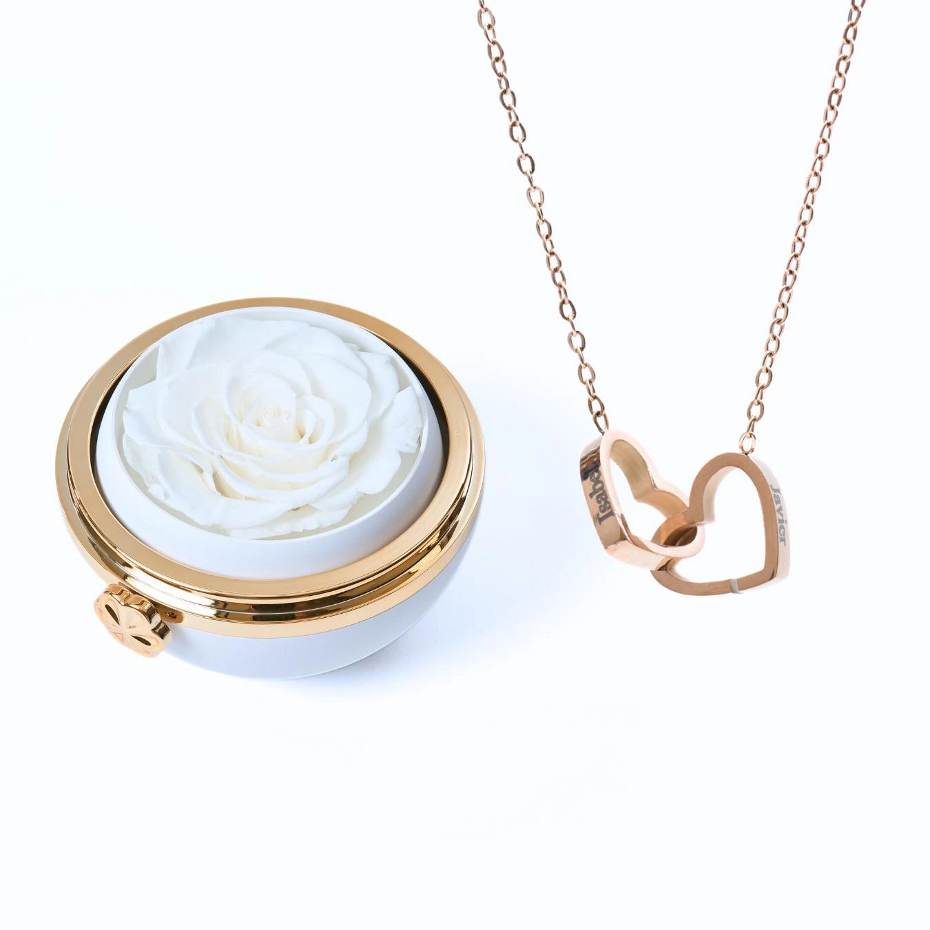Eternal Passion & Personalized Necklace