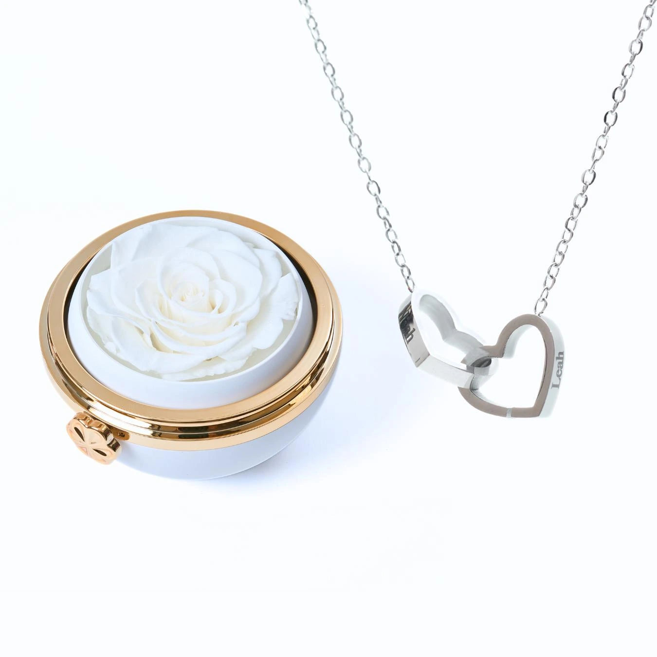 Eternal Passion & Personalized Necklace