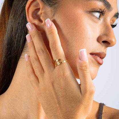 Bague Deux Prénoms Personnalisée