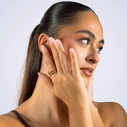 Coffret Amour Éternel & Bague Deux Prénoms Personnalisée