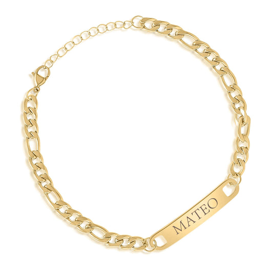 Men’s Personalized ID Bracelet