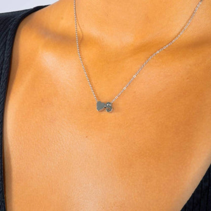 Collier Coeur Initiale Personnalisée