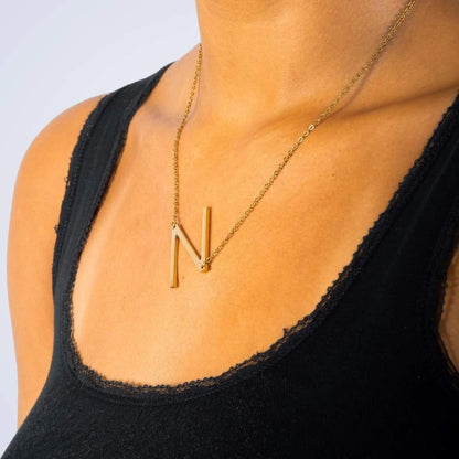 Collier personnalisé Initiale (Lettre Majuscule)