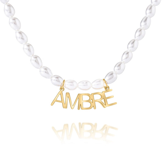 Personalized Beaded Necklace