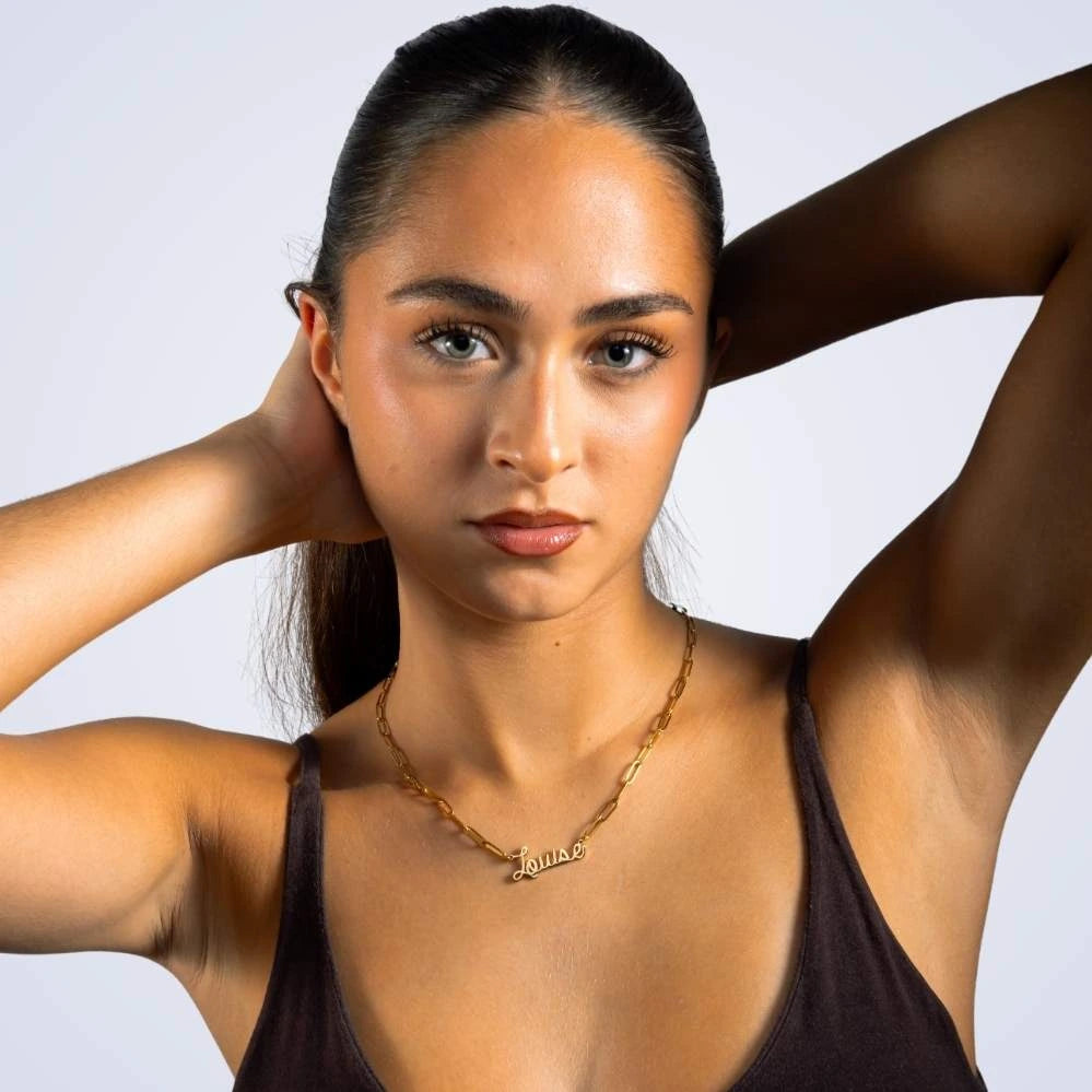 Collier Prénom Chaîne Maillon