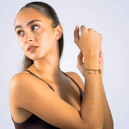 Bracelet Lettres Pendentifs