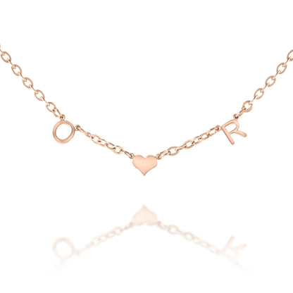 Necklace with Initials