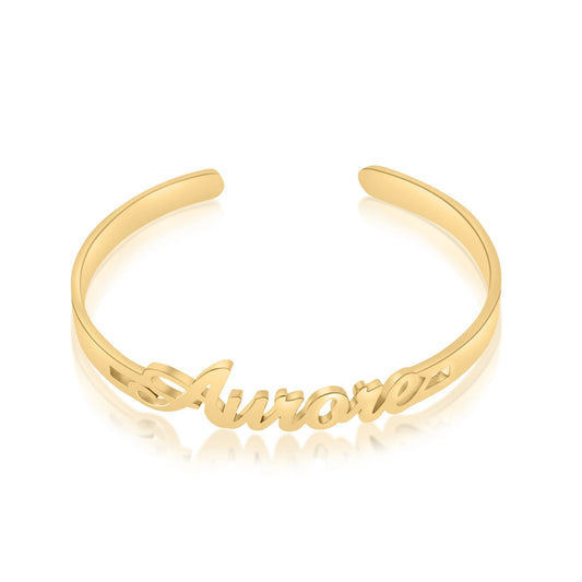 Personalized Open Bangle