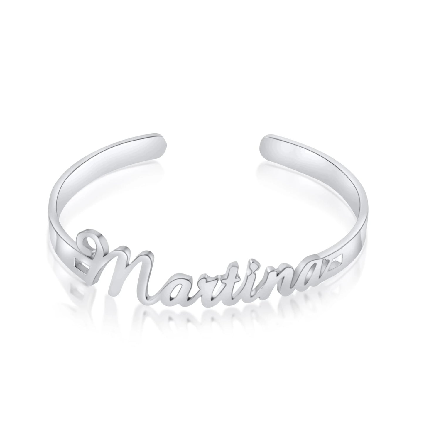 Personalized Open Bangle