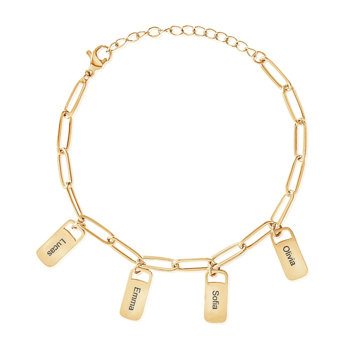 Personalized Chain Link Bracelet