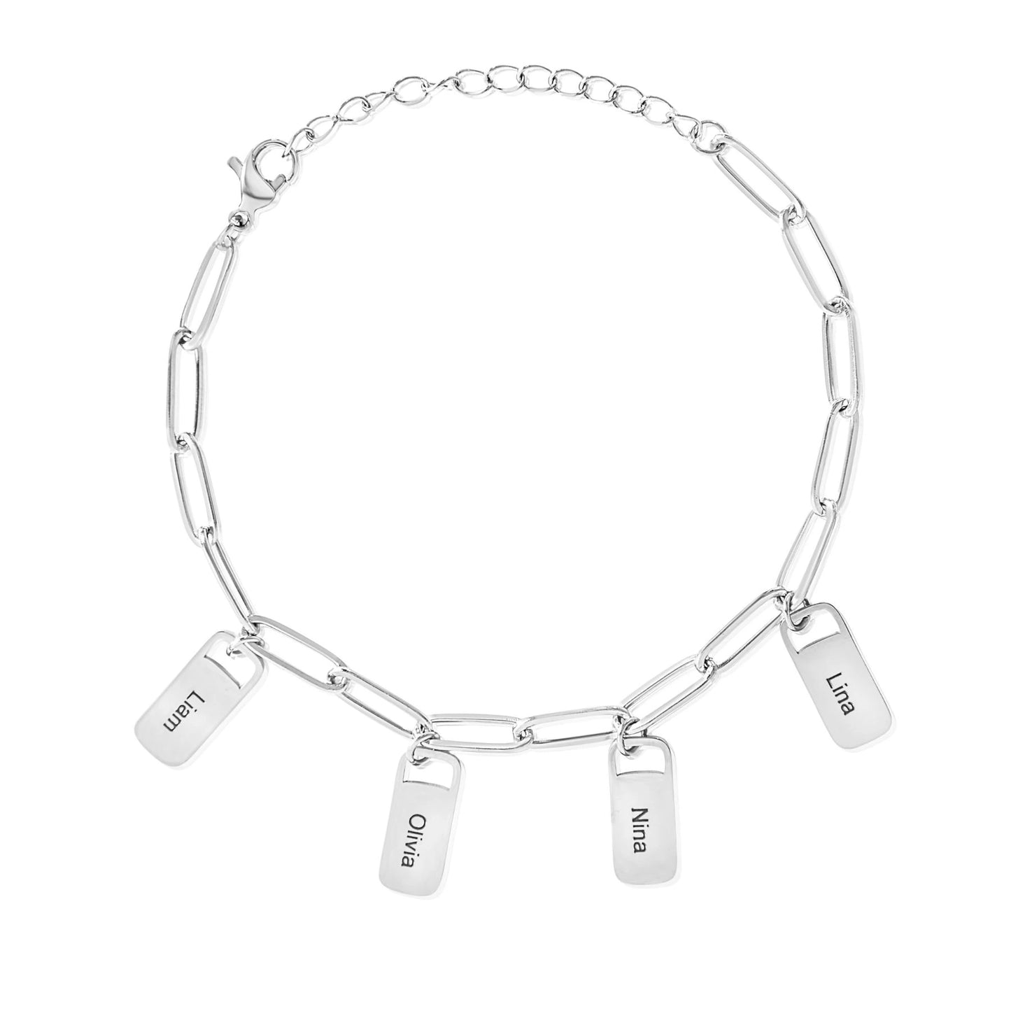 Personalized Chain Link Bracelet