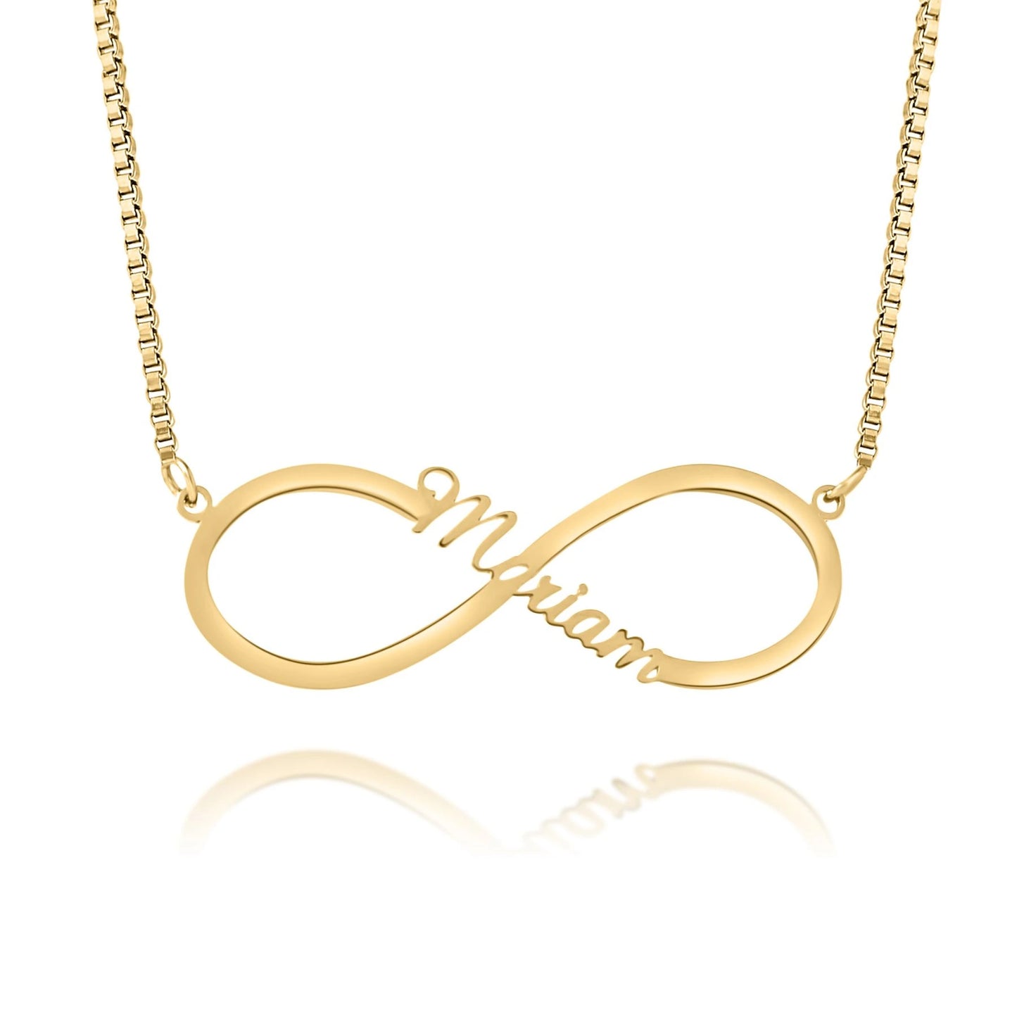 Personalized Infinity Name Necklace