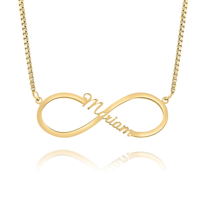 Personalized Infinity Name Necklace
