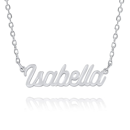 Personalized Name Necklace with Fine Chain