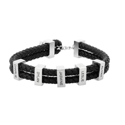 Men’s Personalized Braided Bracelet