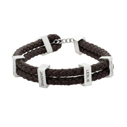 Men’s Personalized Braided Bracelet