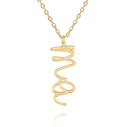 Personalized Necklace with Two Initials
