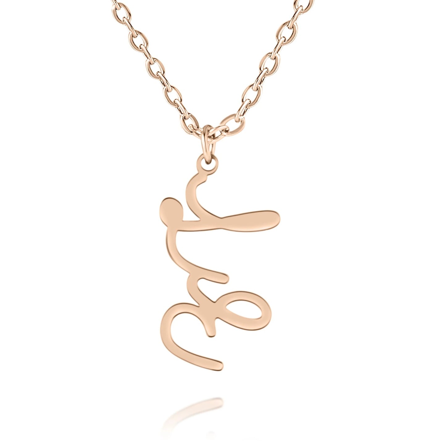 Personalized Necklace with Two Initials