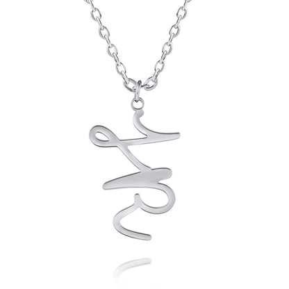 Personalized Necklace with Two Initials