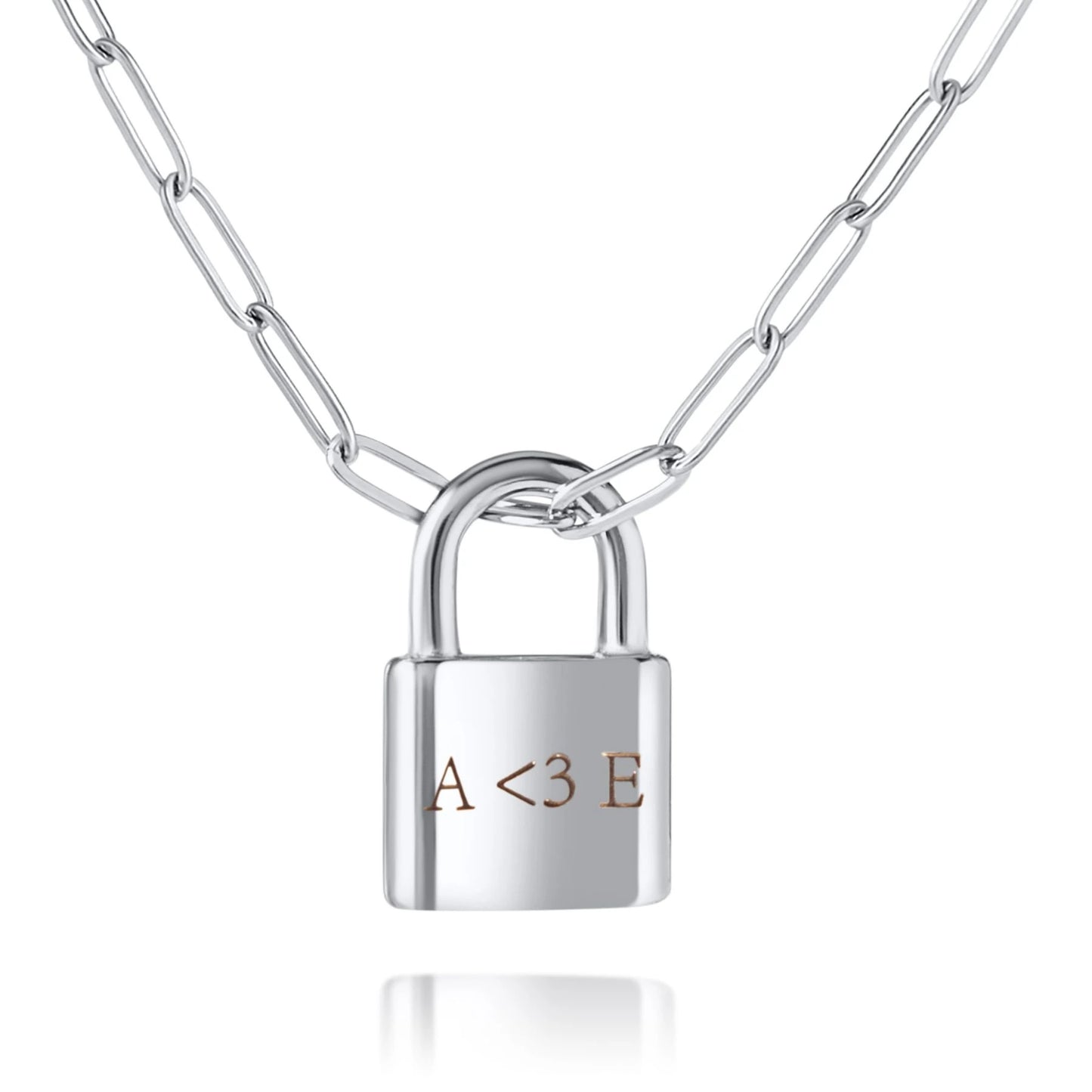 Personalized Lock Necklace