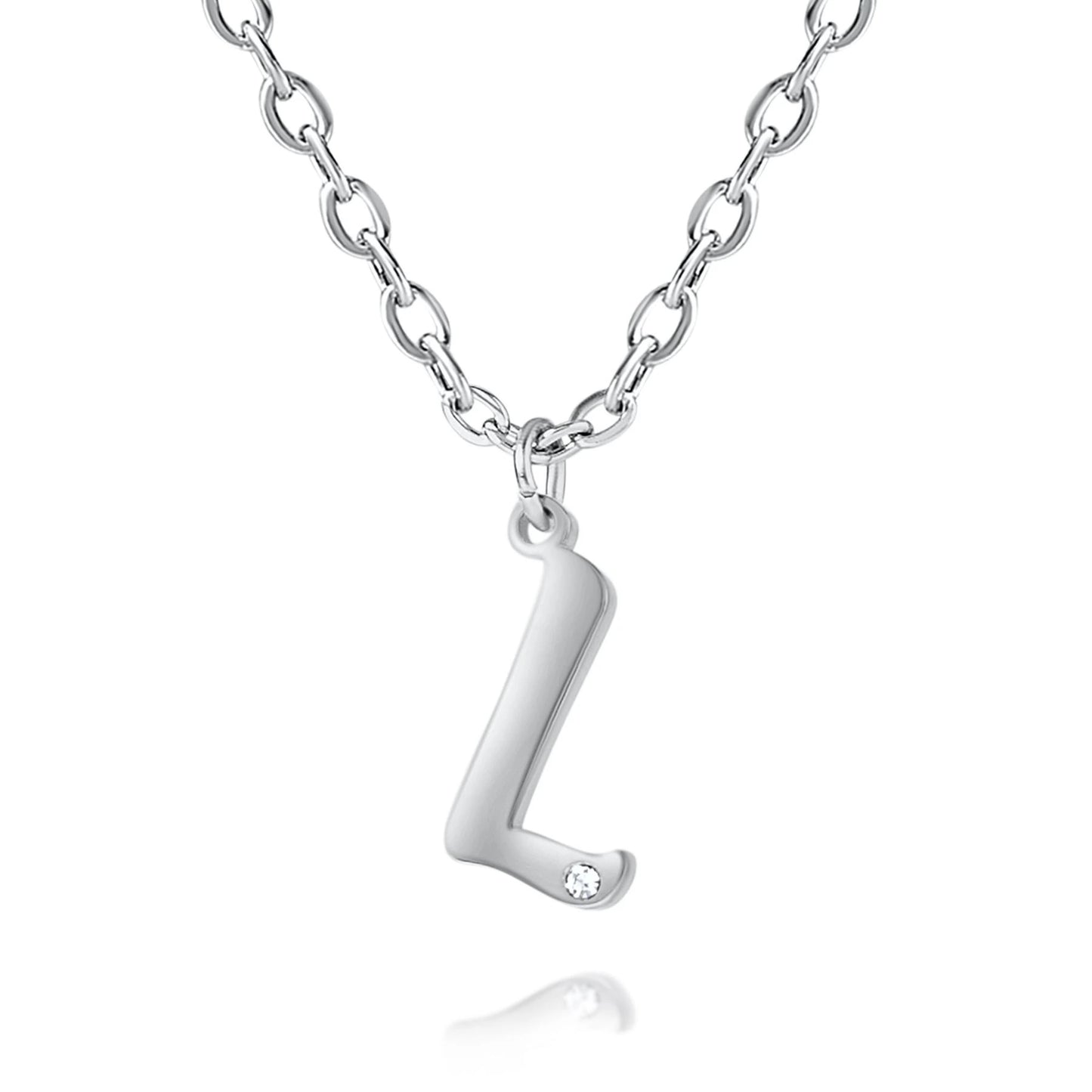 Personalized Diamond Initial Necklace