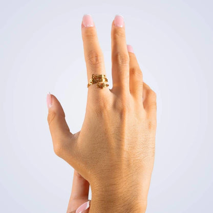 Bague Personnalisée 3 Prénoms