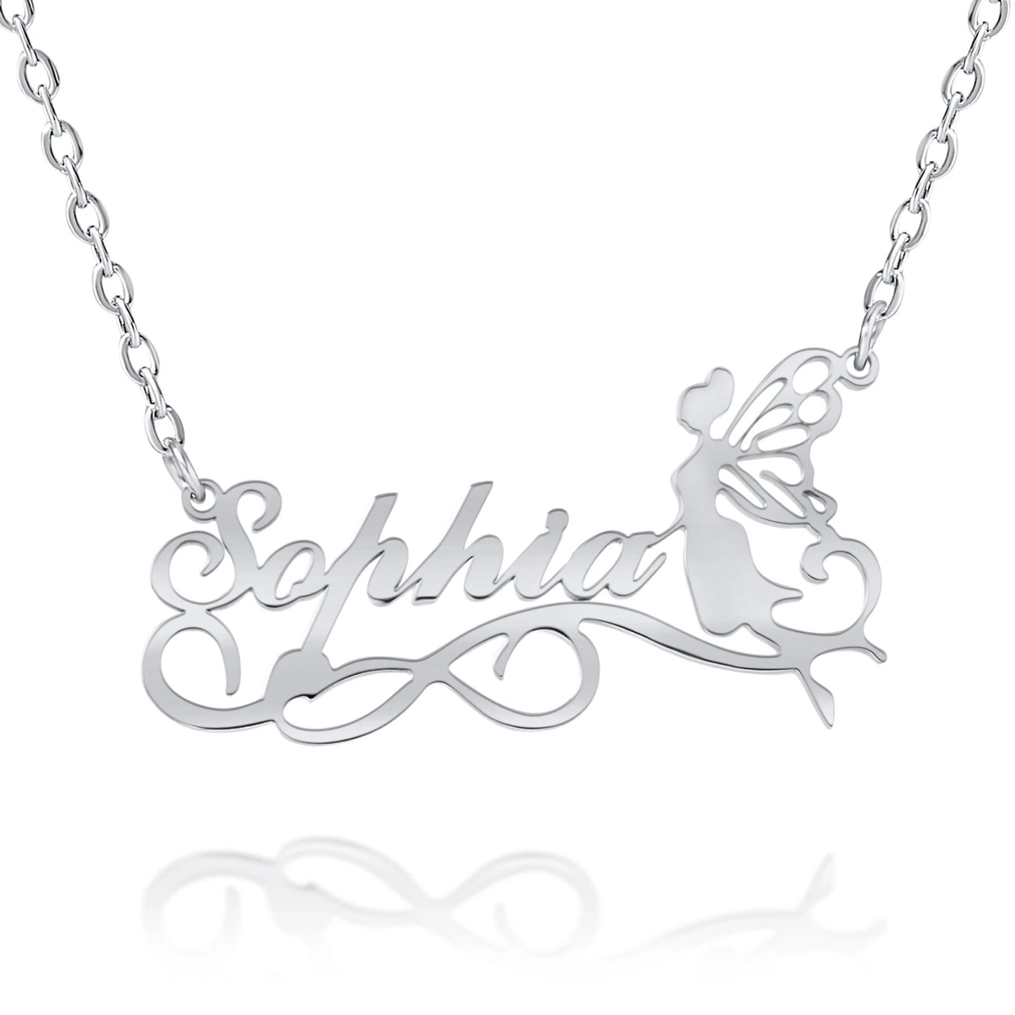 Enchanted Fairy Name Necklace