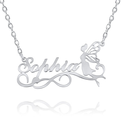 Enchanted Fairy Name Necklace
