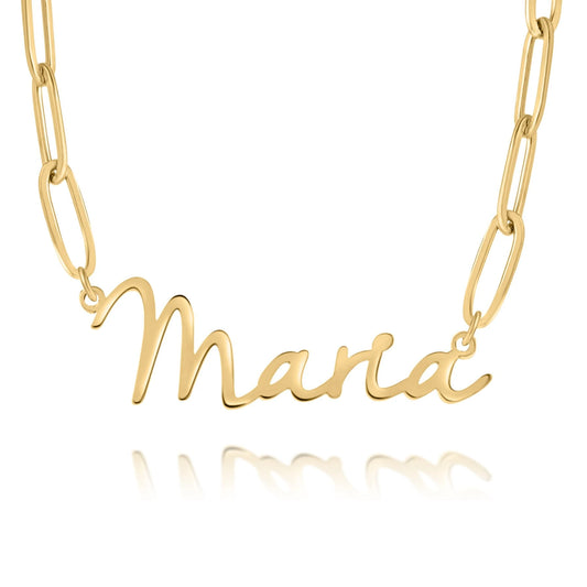 Script Name Necklace