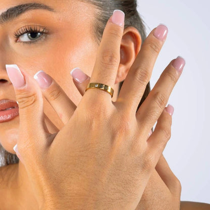 Bague Prénom avec Diamant de Naissance