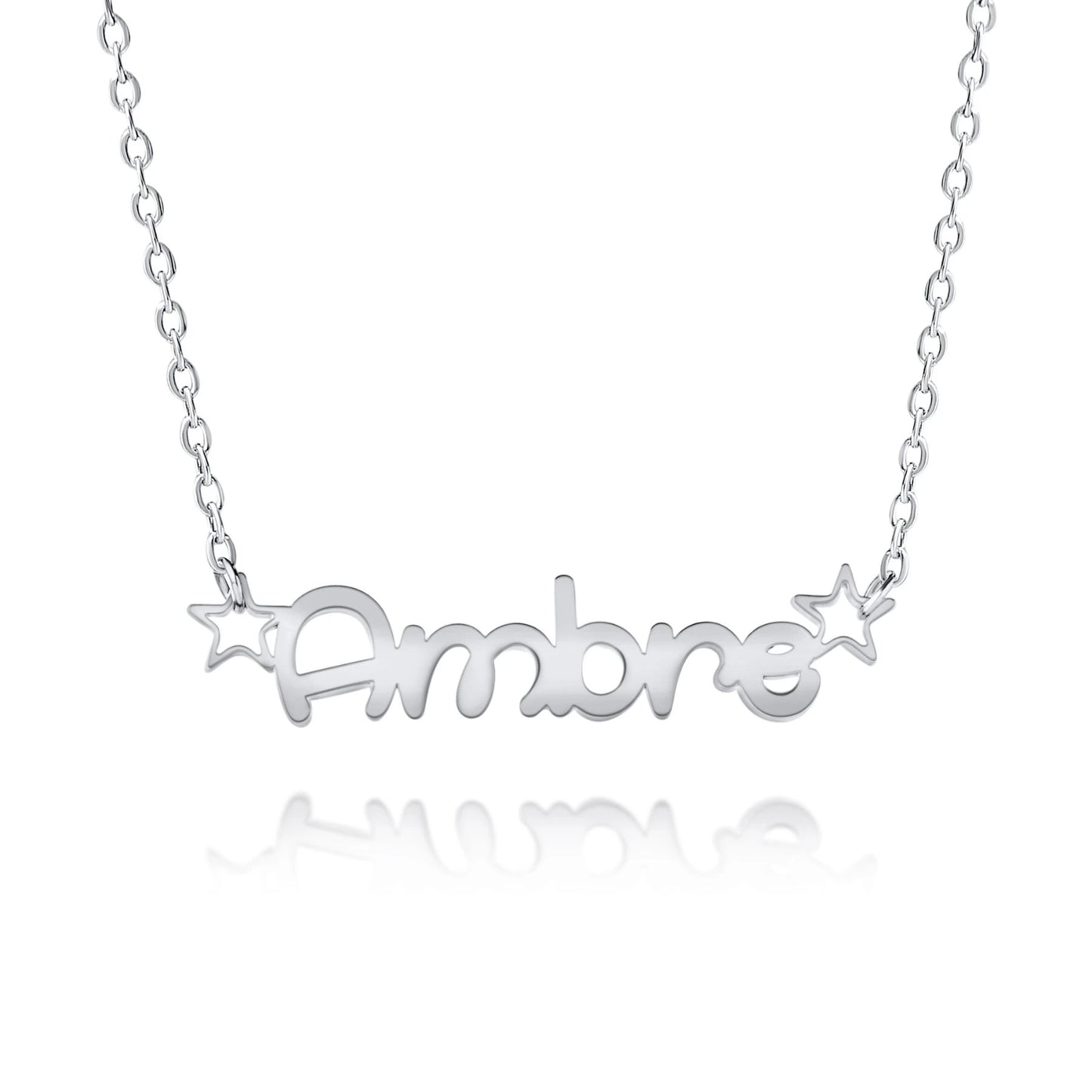Personalized Girly Star Necklace