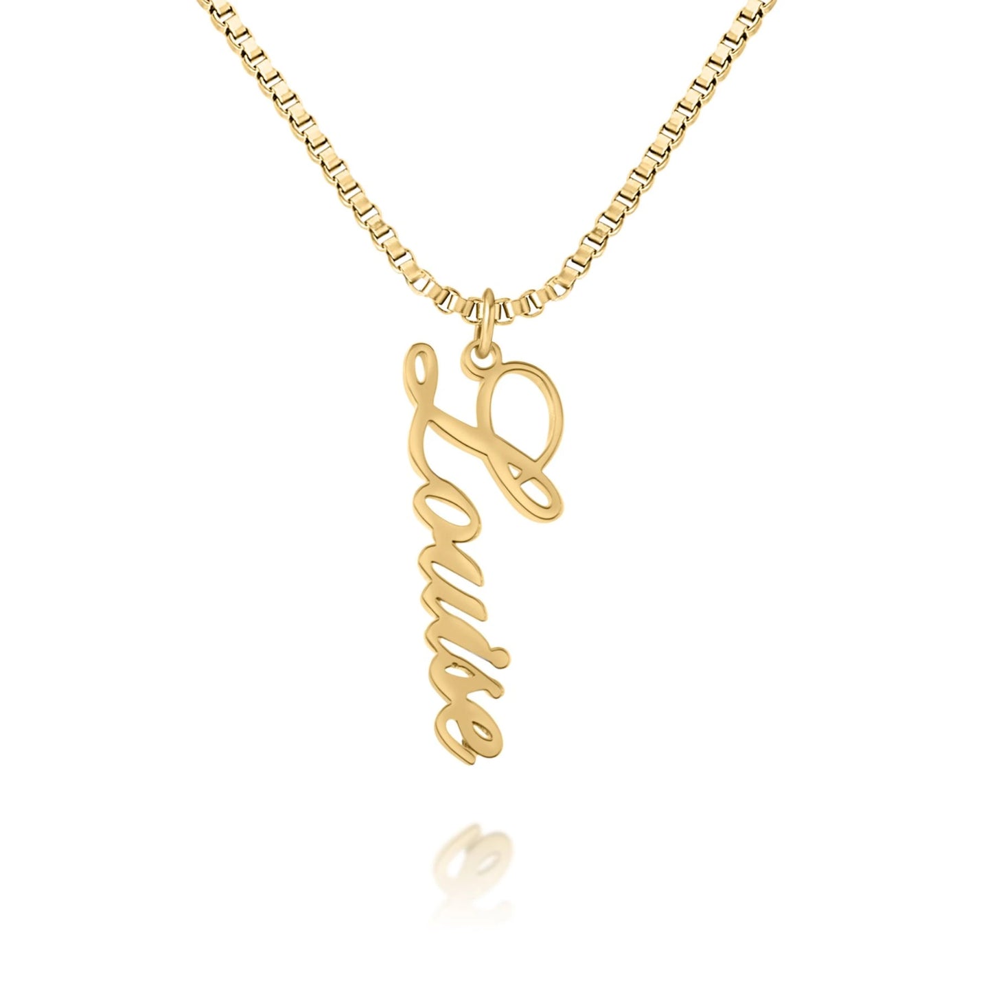 Vertical Signature Necklace