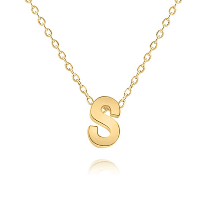 Personalized Lowercase Initial Necklace