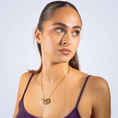 Pendentif Disques Personnalisables Bébé