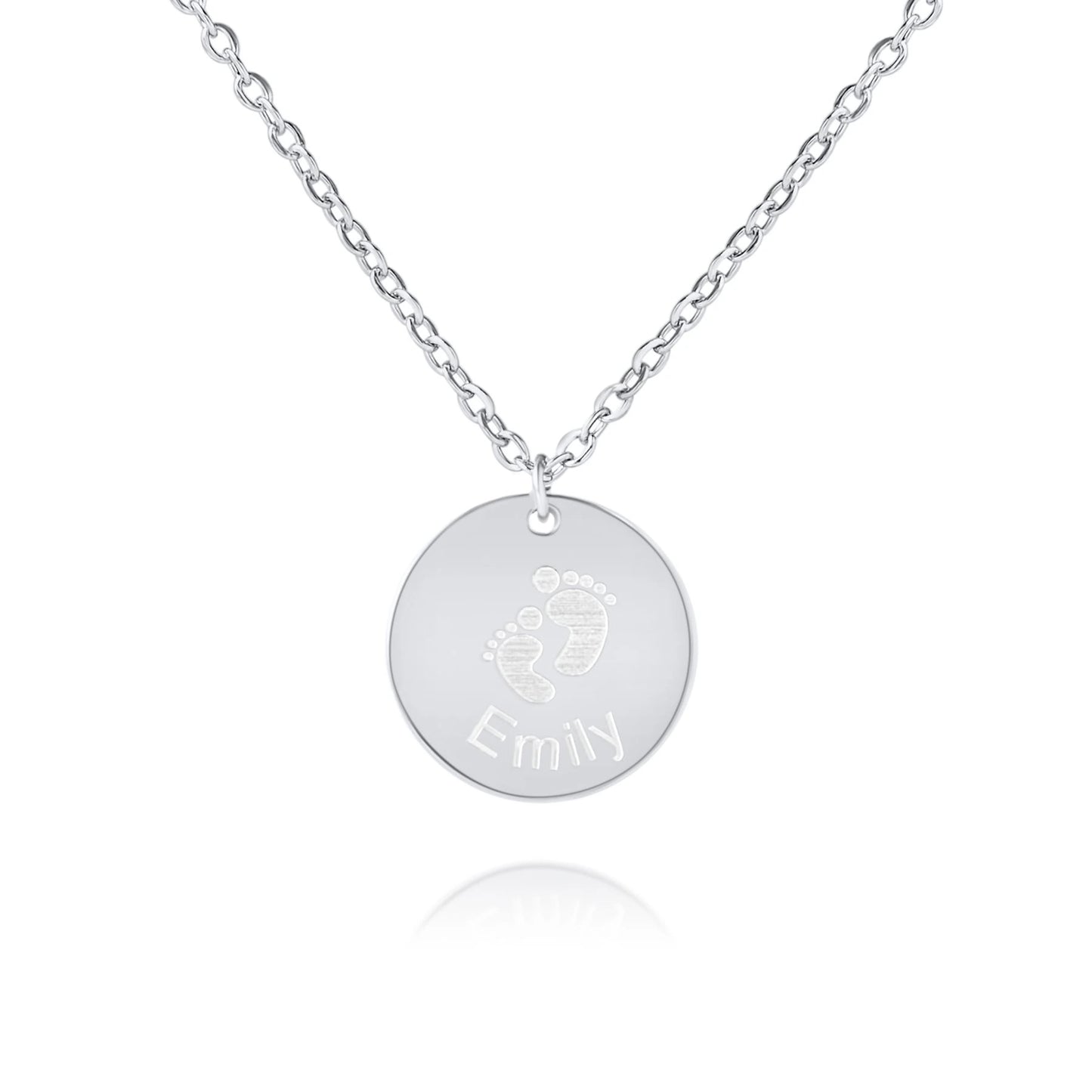 Personalized Baby Disc Pendant