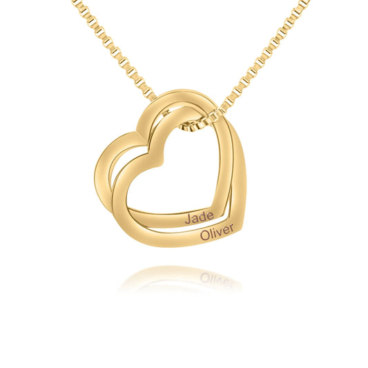 Interlocking Hearts Necklace