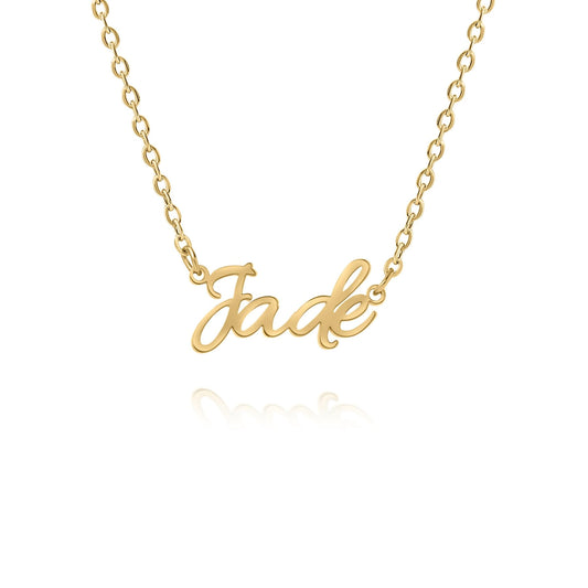 Allure Script Necklace