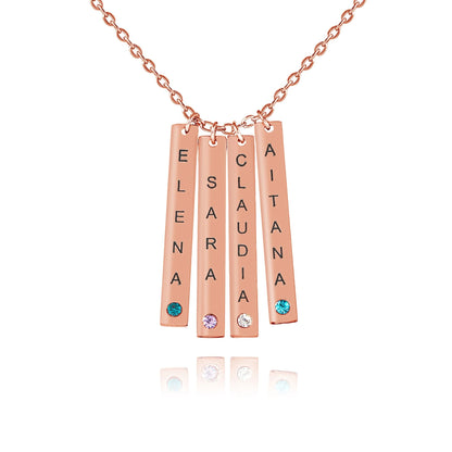 Personalized Pendants with Birthstone