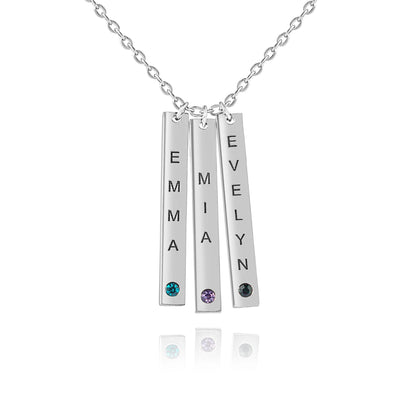 Personalized Pendants with Birthstone