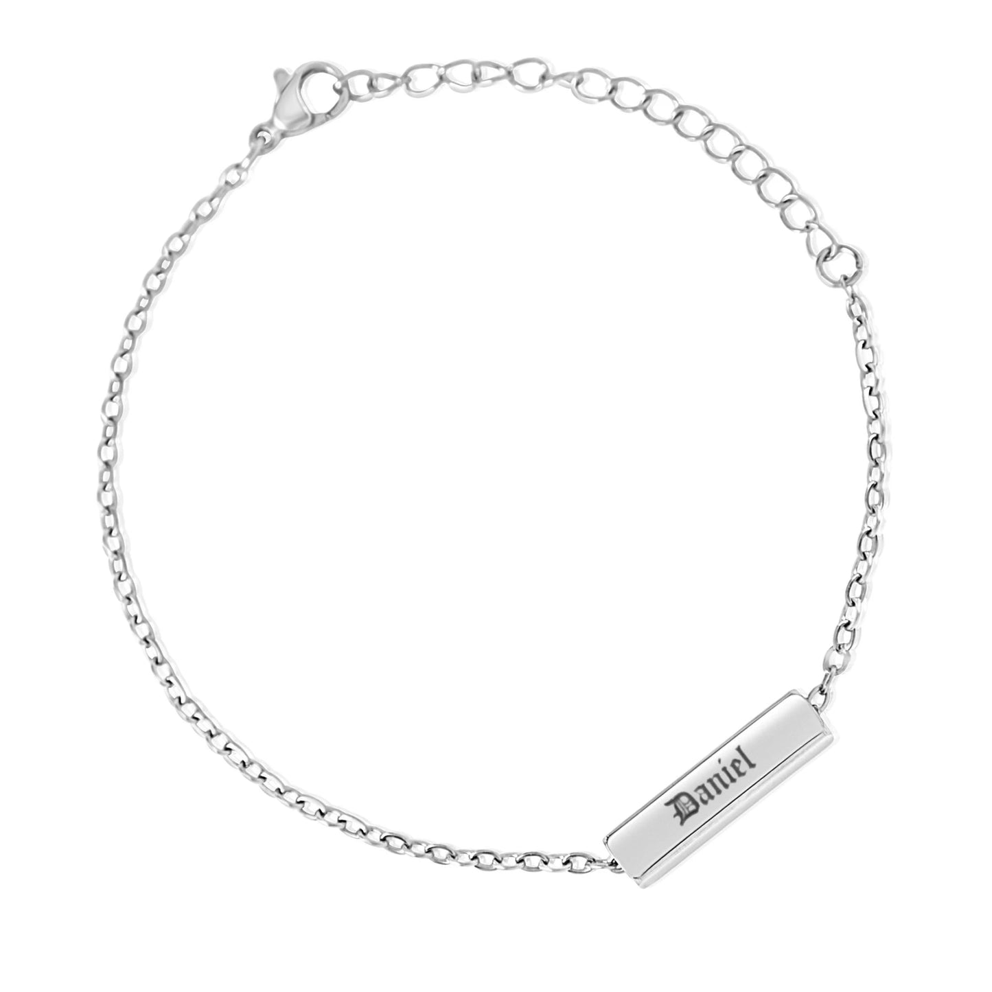 Personalized 3D Bar Bracelet