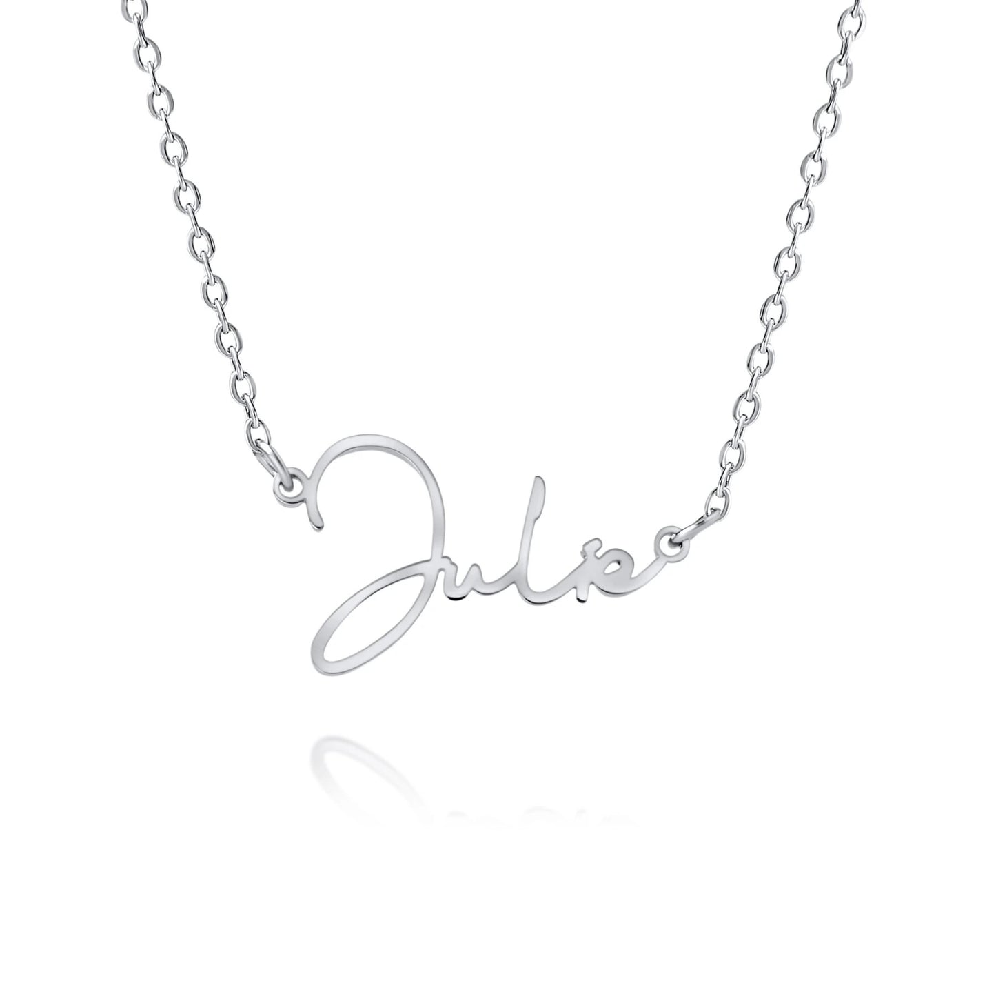 Star Script Necklace