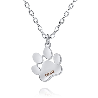 Necklace with Dog & Cat Paws