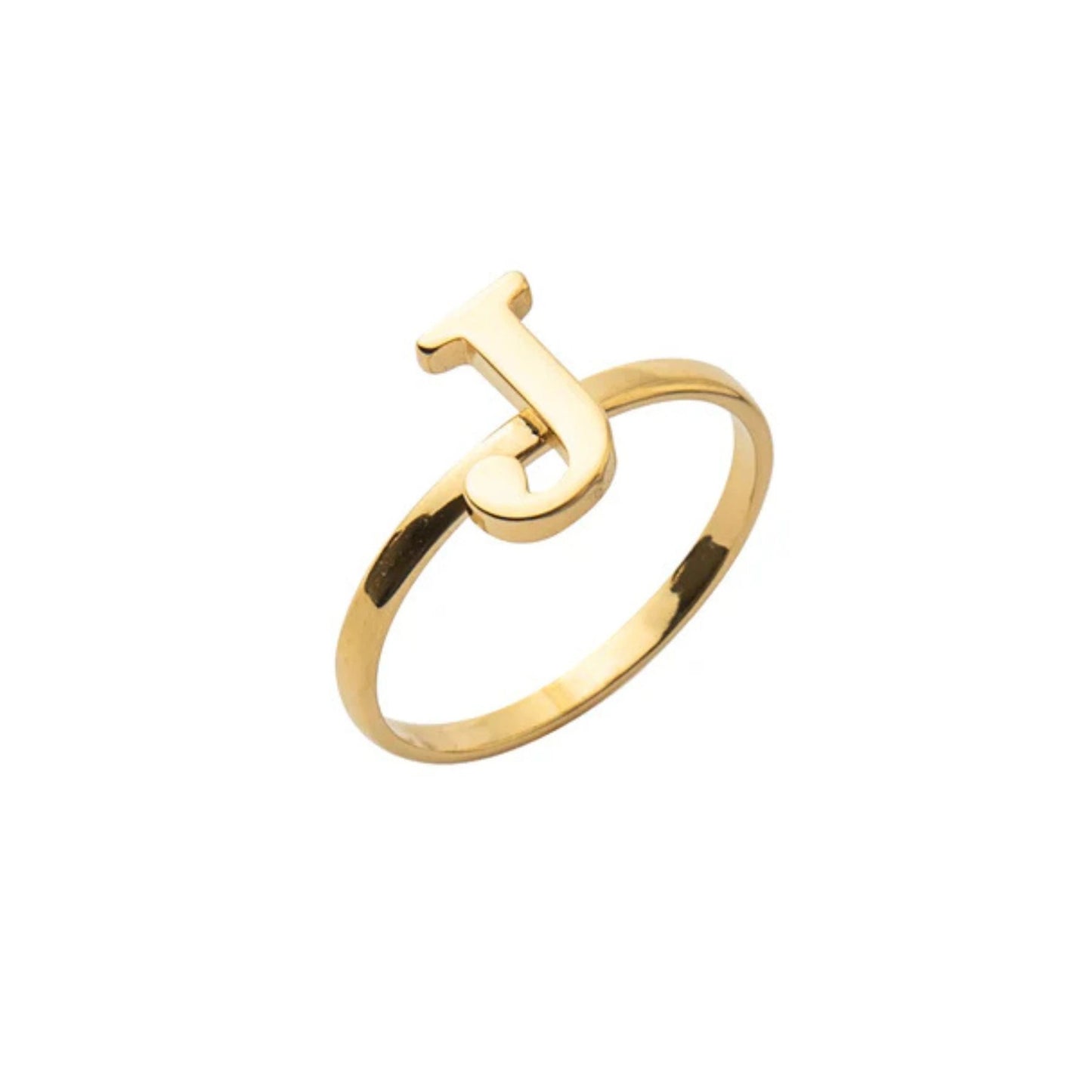 Personalized Stackable Initials Ring