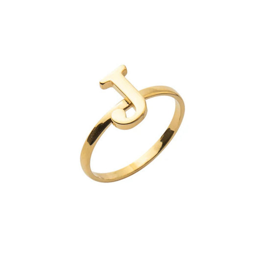 Personalized Stackable Initials Ring